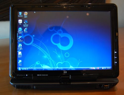 HP TouchSmart tx2z Actual Size Image