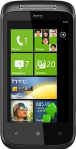 HTC 7 Mozart Actual Size Image
