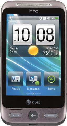 HTC Freestyle Actual Size Image