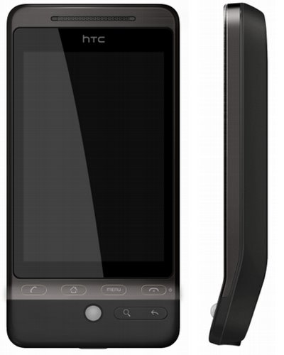 HTC Hero (2) Actual Size Image