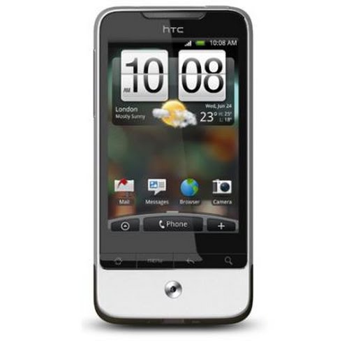 HTC Legend Actual Size Image