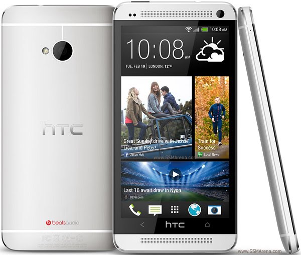 HTC One Actual Size Image