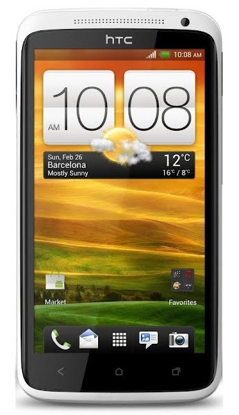 HTC One X Actual Size Image