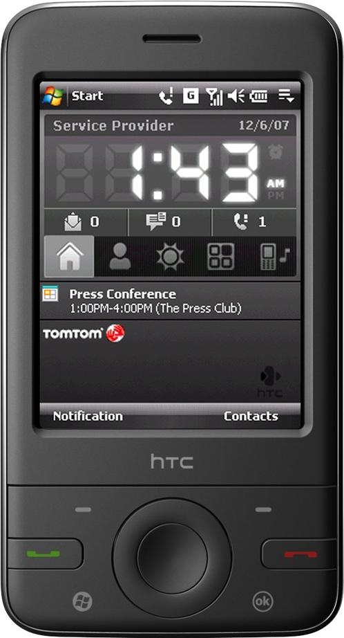 HTC P3470 Actual Size Image