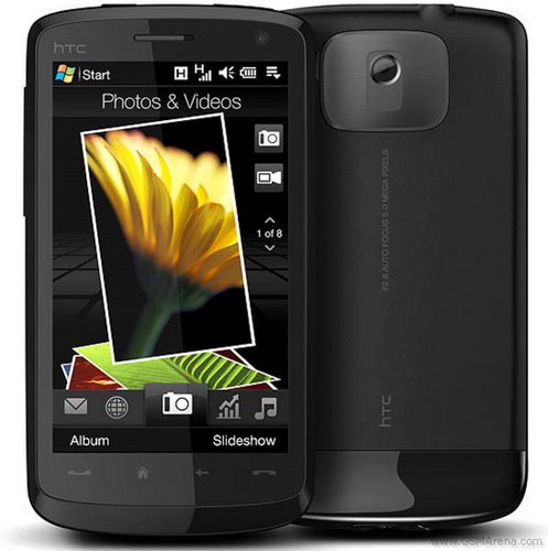 HTC Touch HD Actual Size Image
