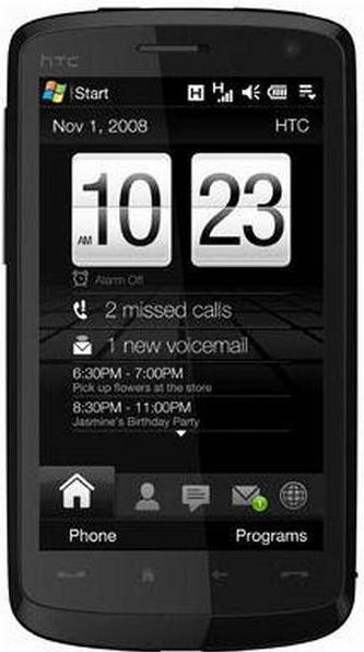 HTC Touch HD T8285 Actual Size Image