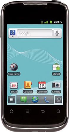 Huawei Ascend II M865C Actual Size Image