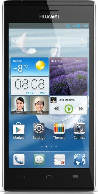 Huawei Ascend P2 Actual Size Image