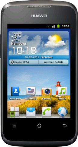 Huawei Ascend Y200 Actual Size Image