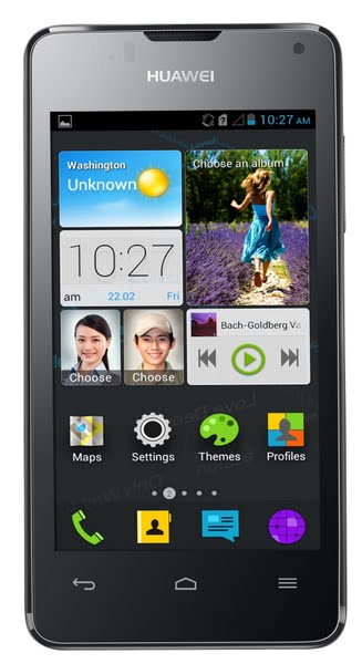 Huawei Ascend y300 Actual Size Image