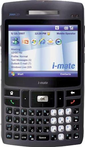 i-mate JAMA 201 Actual Size Image