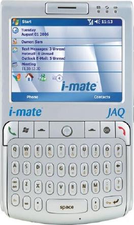 i-mate JAQ Actual Size Image