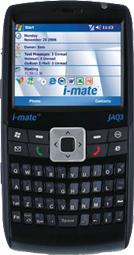 i-mate JAQ3 Actual Size Image