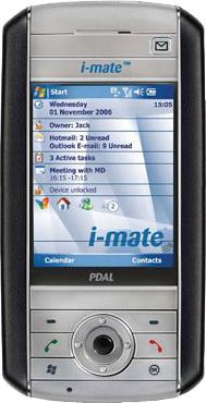 i-mate PDAL Actual Size Image