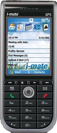 i-mate SP5 Actual Size Image