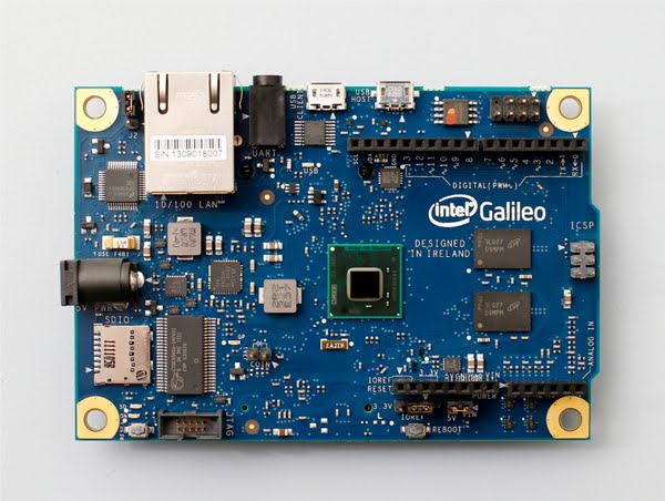 Intel Galileo Actual Size Image