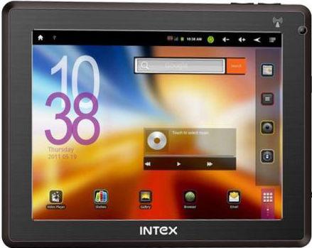 Intex iTab Actual Size Image