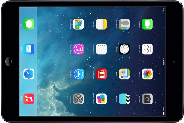 iPad Mini Actual Size Image