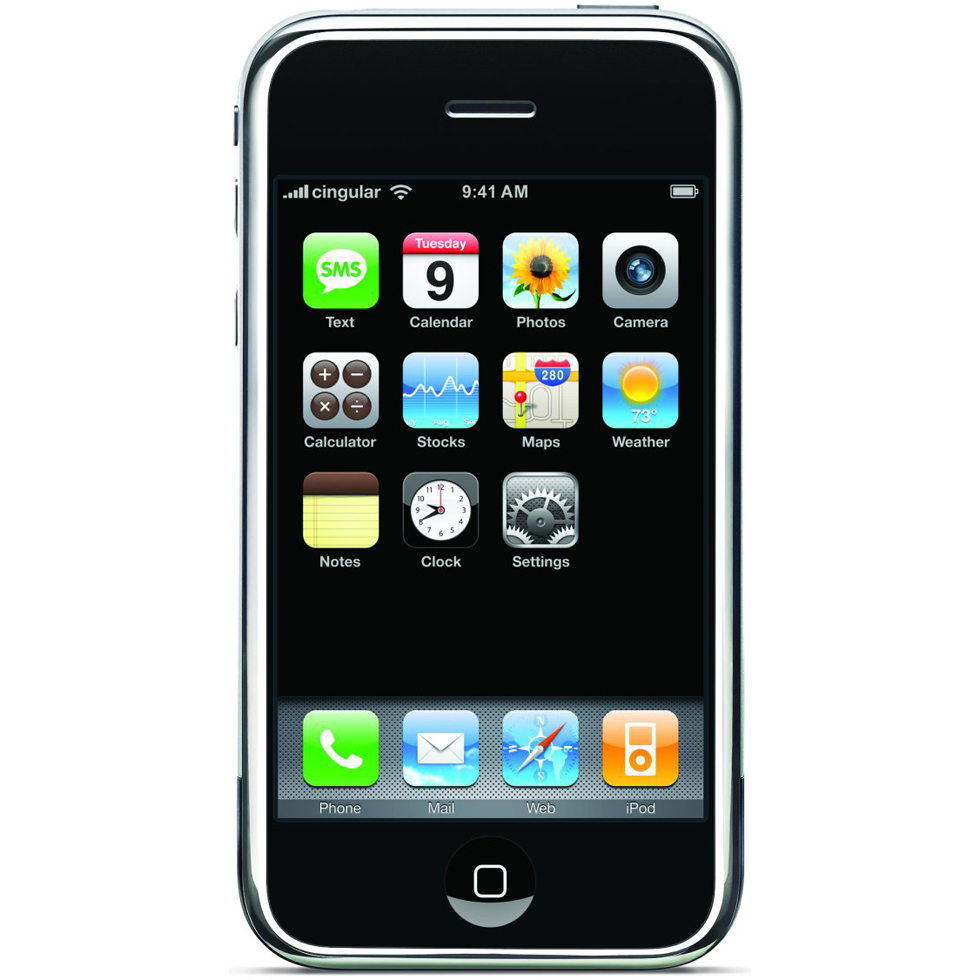 iPhone 3G Actual Size Image