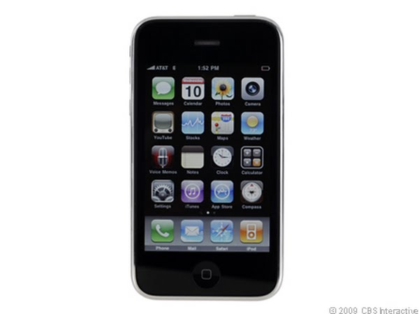 iPhone 3GS Actual Size Image