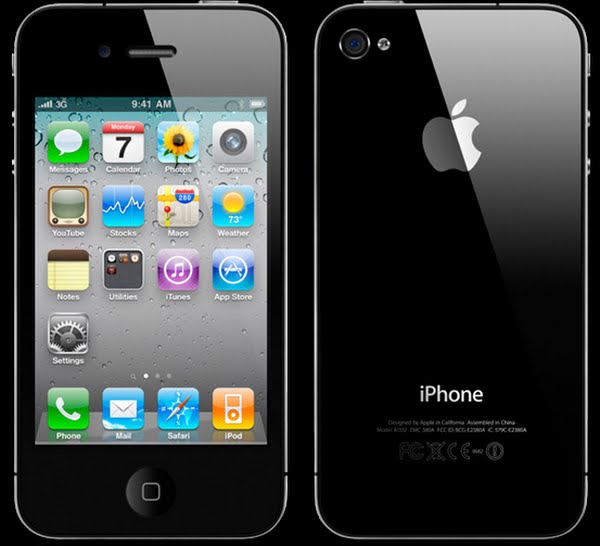 iphone 4 Actual Size Image