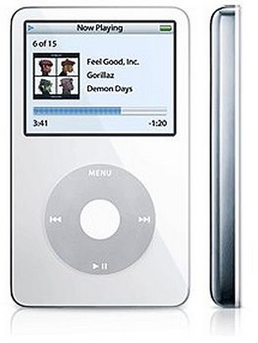 iPod 30gb Actual Size Image