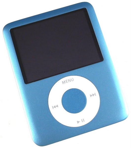 iPod Nano 3rd Generation Actual Size Image
