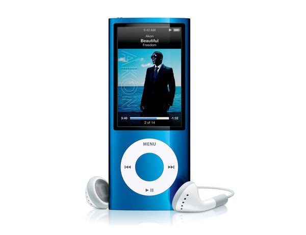 iPod nano 5 Actual Size Image