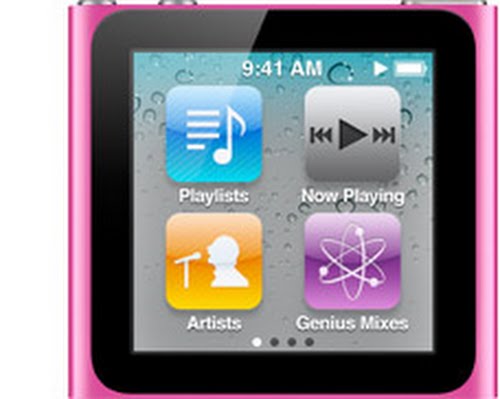 Ipod Nano 5th Actual Size Image