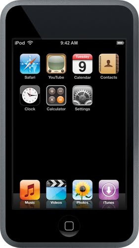 iPod Touch 2G (2) Actual Size Image