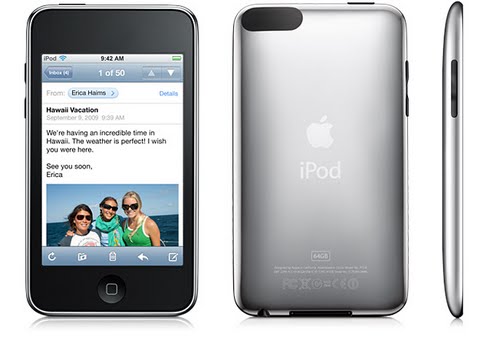 iPod touch 2nd/3rd generation Actual Size Image