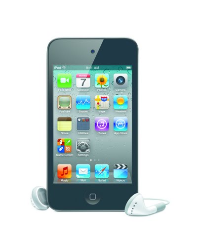 iPod touch 4g Actual Size Image