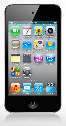 iPod Touch 4G (2) Actual Size Image