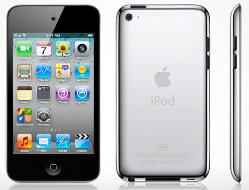 Ipod touch 4G (3) Actual Size Image