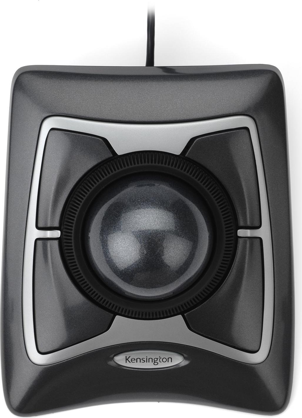 Kensington Expert Mouse Optical USB Trackball Actual Size Image