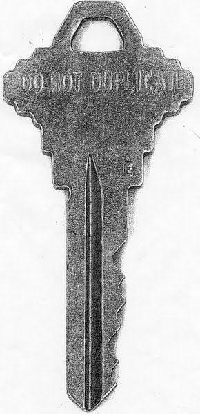 Key Actual Size Image