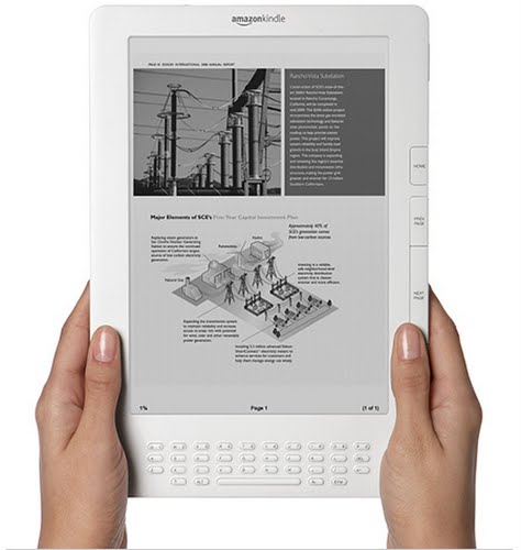 Kindle DX Actual Size Image