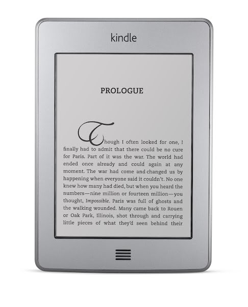 Kindle Touch Actual Size Image