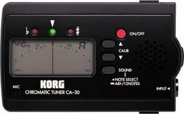 Korg CA-30 Chromatic Tuner Actual Size Image