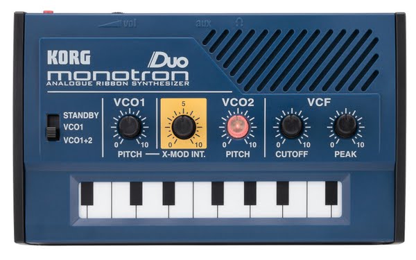 KORG monotron Duo Actual Size Image