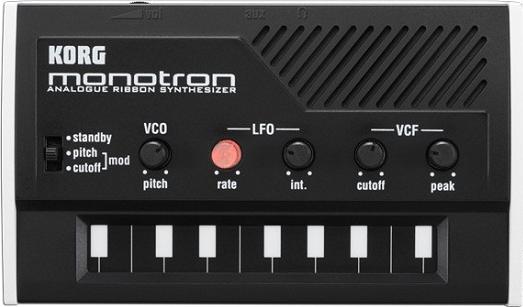 Korg MONOTRON Synthesizer Actual Size Image