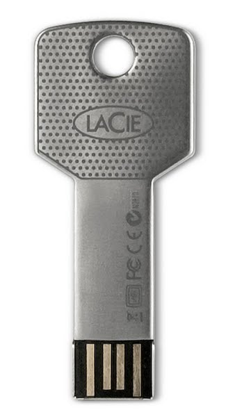 LaCie IamaKey Actual Size Image