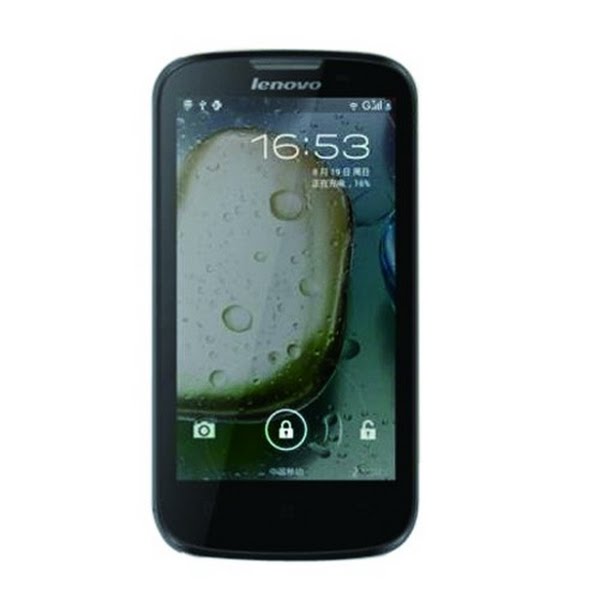 Lenovo A800 Actual Size Image