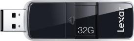 Lexar JumpDrive Triton 32 GB USB 3.0 Flash Drive Actual Size Image