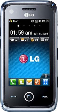 LG GM730 Eigen Actual Size Image