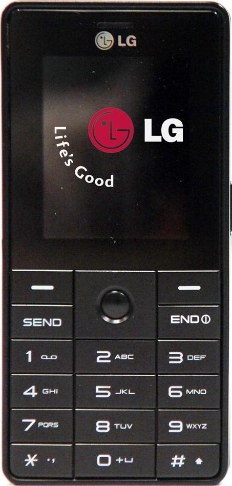 LG KG320 Actual Size Image