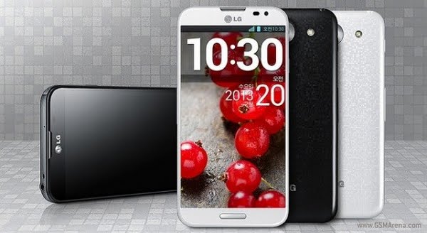 LG Optimus G Actual Size Image