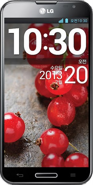 LG Optimus G Pro Actual Size Image