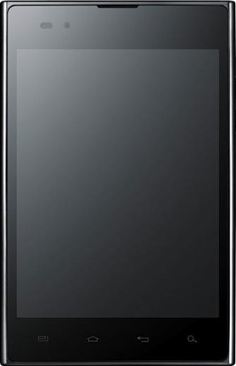 LG Optimus Vu Actual Size Image