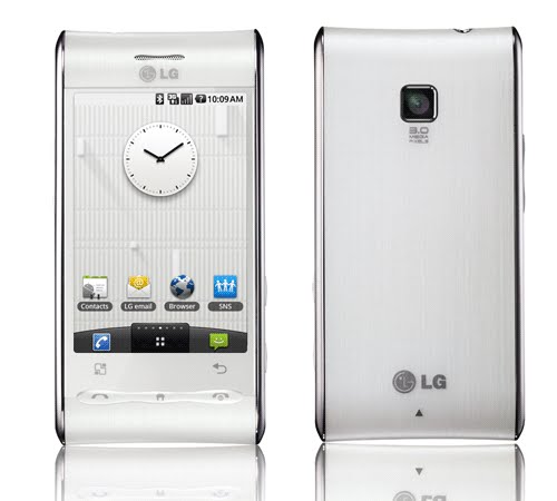 LG Swift GT540 Actual Size Image